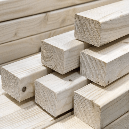 Builders Merchant Direct Construction Timber Premium C16 CLS Stud Timber 2400mm x 68mm x 38mm finished (3x2)