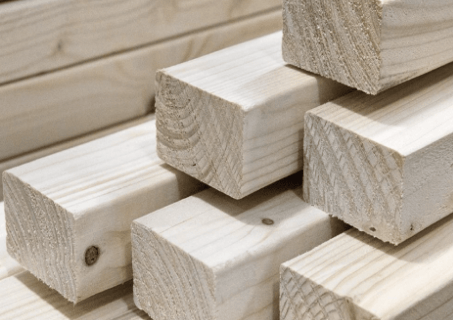 Builders Merchant Direct Construction Timber Premium C16 CLS Stud Timber 2400mm x 89mm x 38mm finished (4x2)