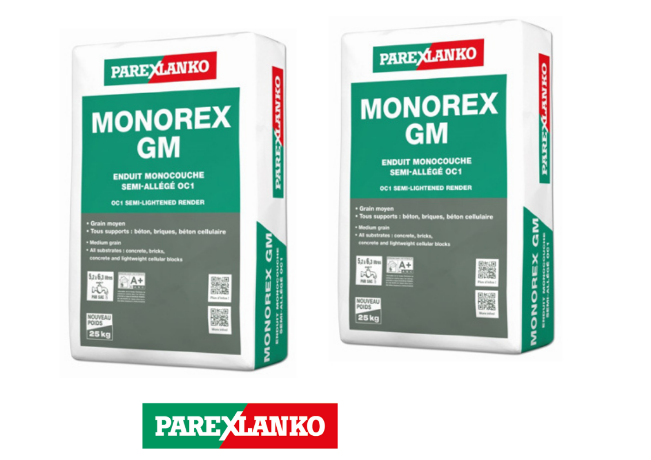 Parex Monorex One Coat Colour Render GM 25kg