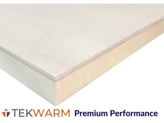 New Product - Tekwarm Thermal Laminate PIR Plasterboard