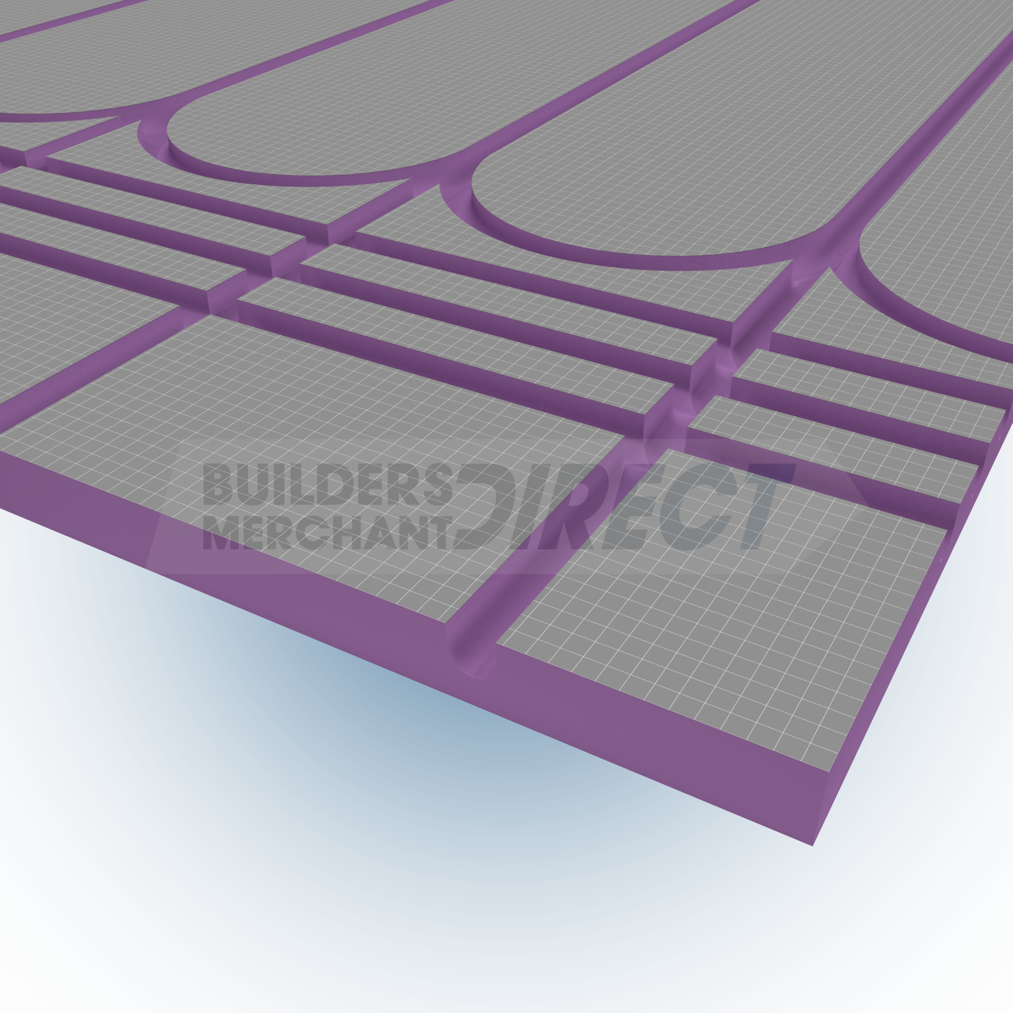 Builders Merchant Direct Tekwarm Lite LP UFH Board (Underfloor Heating Panel)