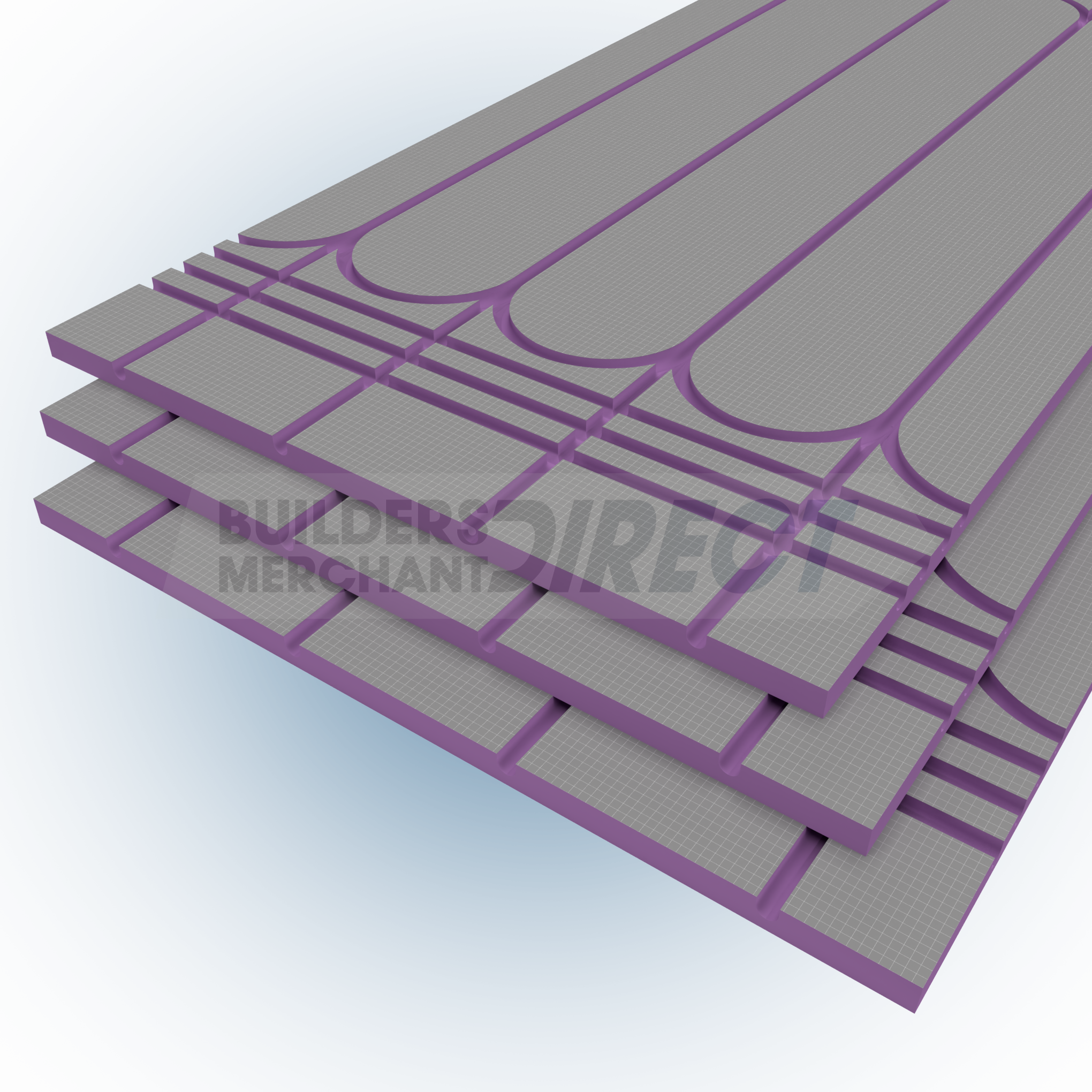 Builders Merchant Direct Tekwarm Lite LP UFH Board (Underfloor Heating Panel)
