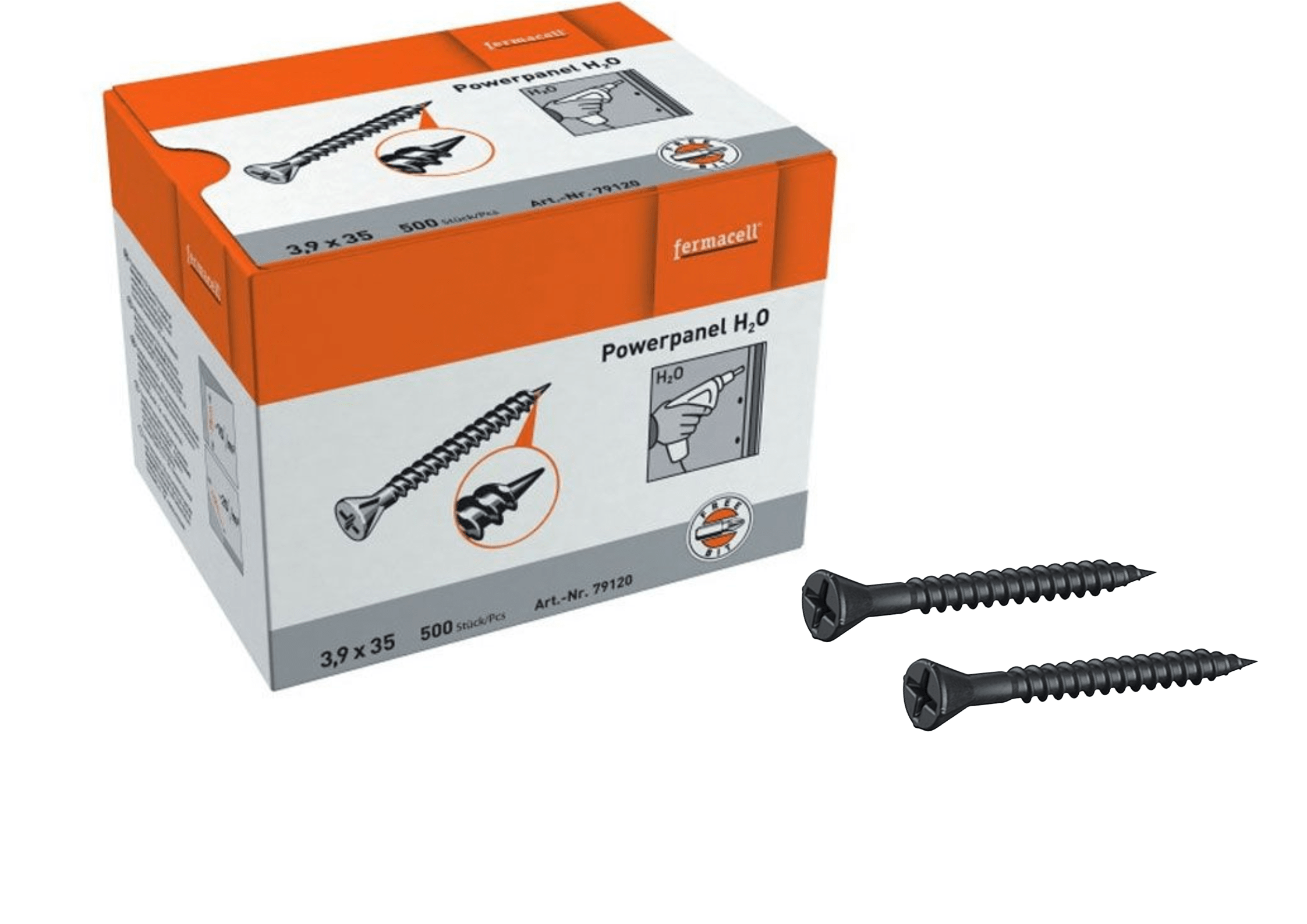 Fermacell Insulation Fermacell® 35mm Powerpanel H2O Screws | 3.9mm x 35mm | Box of 500