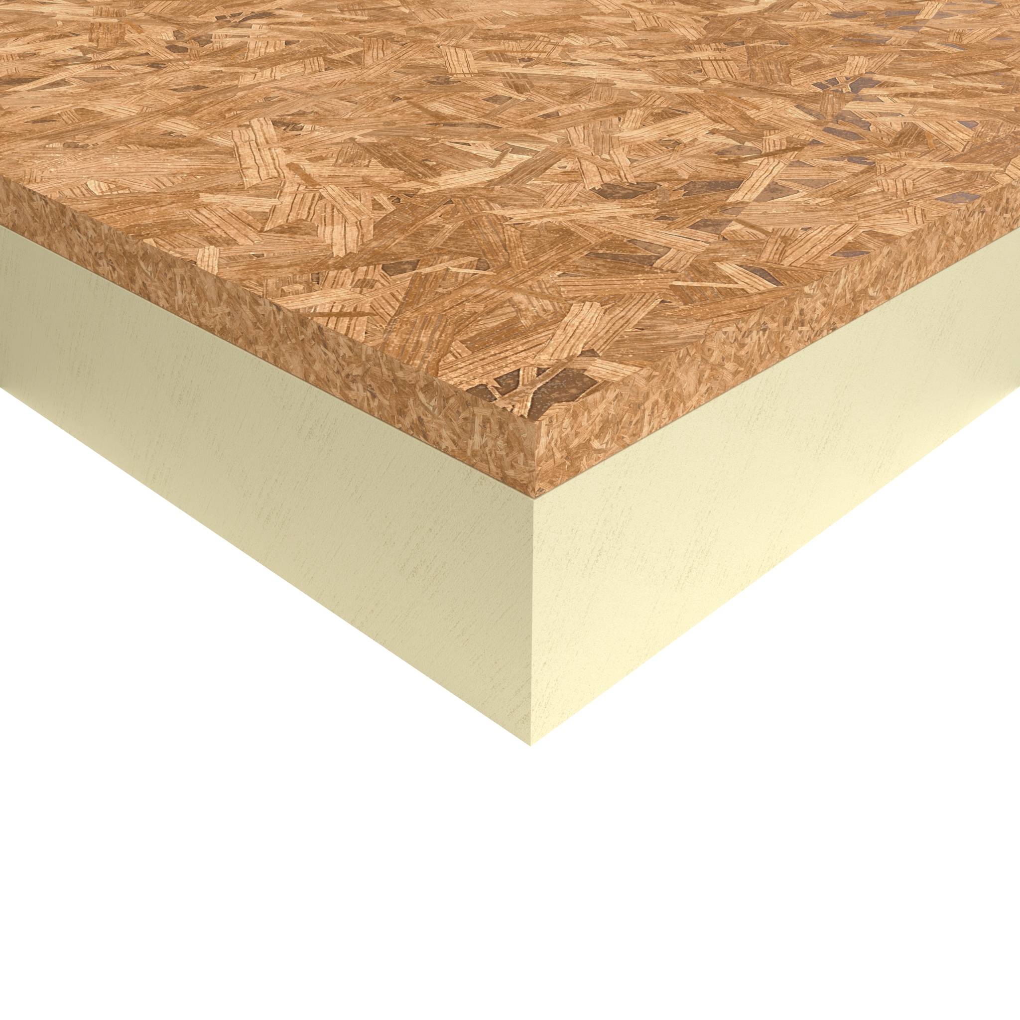 Tekwarm Insulation Single Board - 1200 x 600 x 83mm Tekwarm Insulated Loft Deck 1200mm x 600mm Square Edge