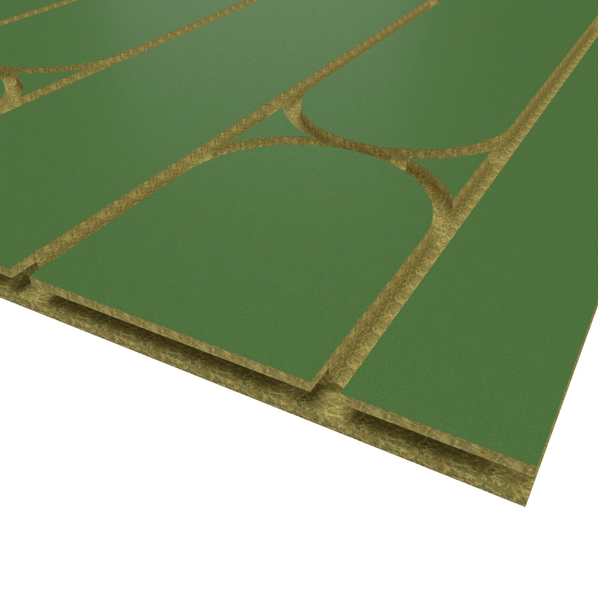 Tekwarm Insulation Tekwarm Routed Chipboard UFH Panels | 2400mm x 600mm x 22mm