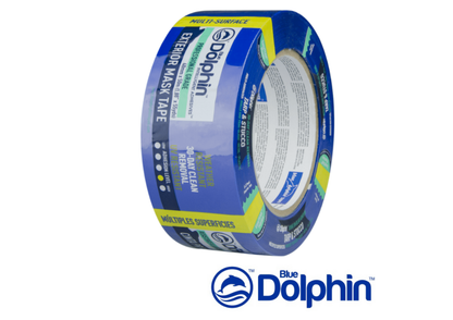 Blue Dolphin Blue Dolphin Tarp & Stucco Exterior Tape 48mm X 50m