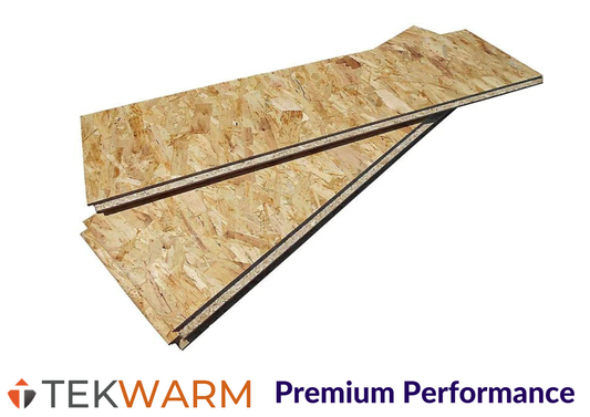 Builders Merchant Direct Tekwarm OSB Loft Boards - 1220 x 320 x 18mm (Pack of 4 - 1.56m2)