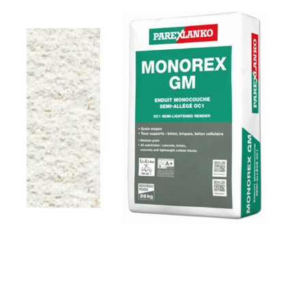 Parex Cement, Mortar & Concrete Mixes Parex Monorex Colour Render GM 25kg