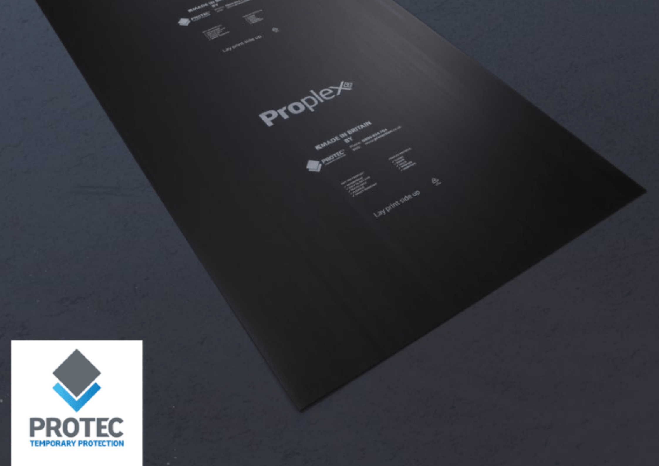 Principles Protec Proplex Correx Black Sheets 1.2m x 2.4m x 2mm