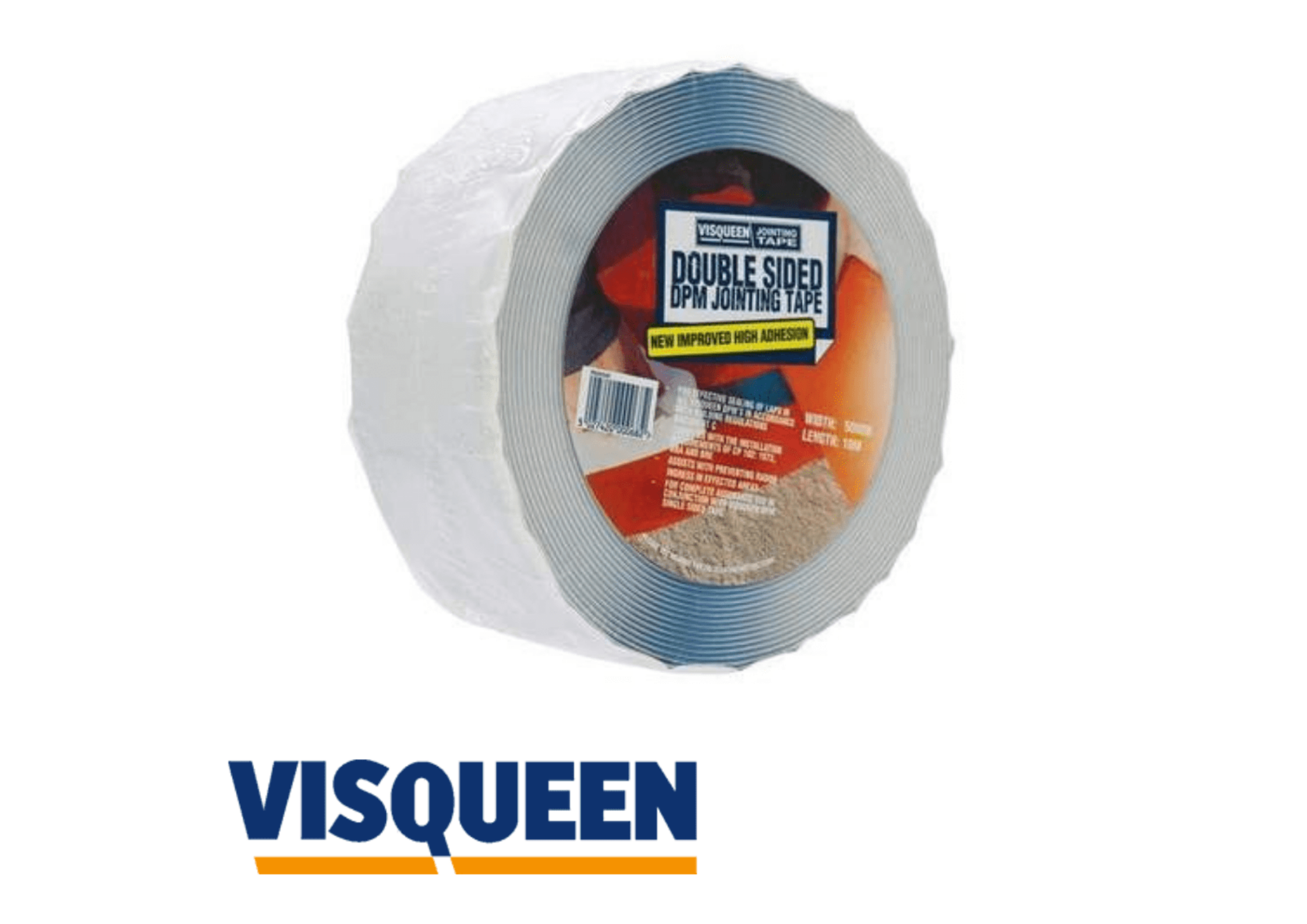 Visqueen Hardware Tape Visqueen Double Sided Jointing Tape 50mm x 10m